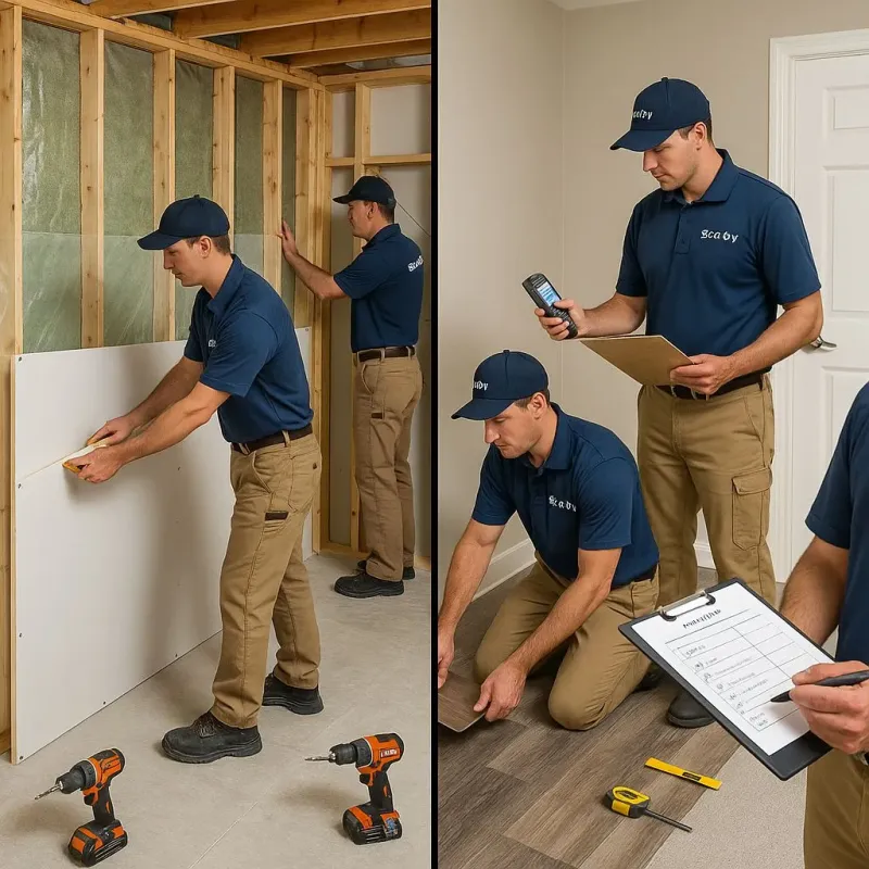 Repairs and Reconstruction process in Ellenville, NY